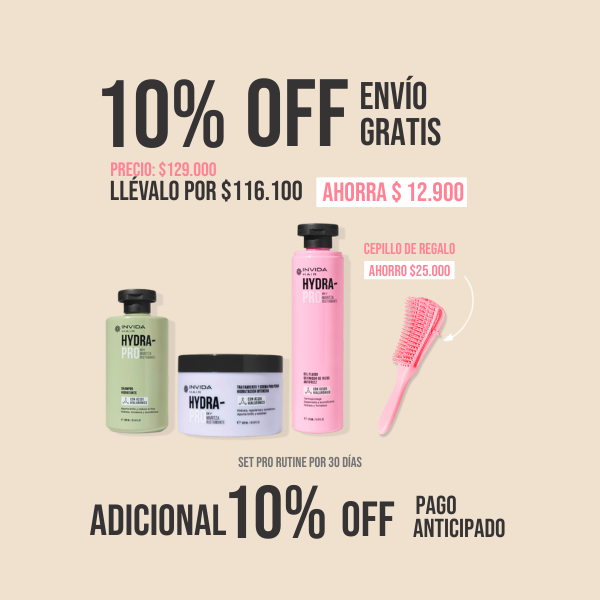Rutina 30 días | Set Pro-Routine | + Regalo Cepillo Desheredante