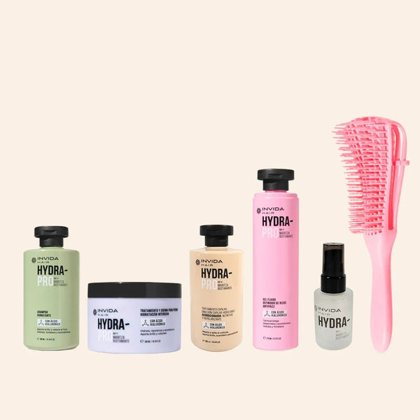 Kit Total Rizos HYDRA - PRO — ProRoutine 6 - en - 1 - Invida Hair