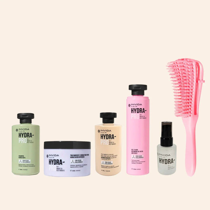 Kit Total Rizos HYDRA - PRO — ProRoutine 6 - en - 1 - Invida Hair