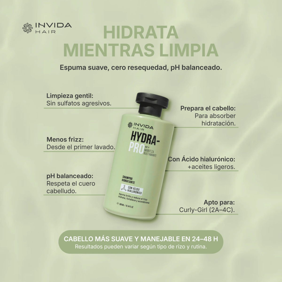 Rutina 30 días | Set Pro - Routine | + Cepillo Desheredante - Invida Hair