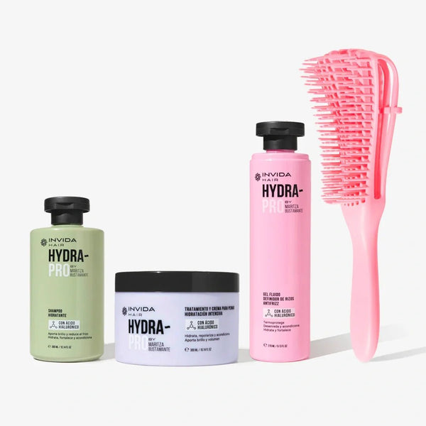 Rutina 30 días | Set Pro - Routine | + Cepillo Desheredante - Invida Hair