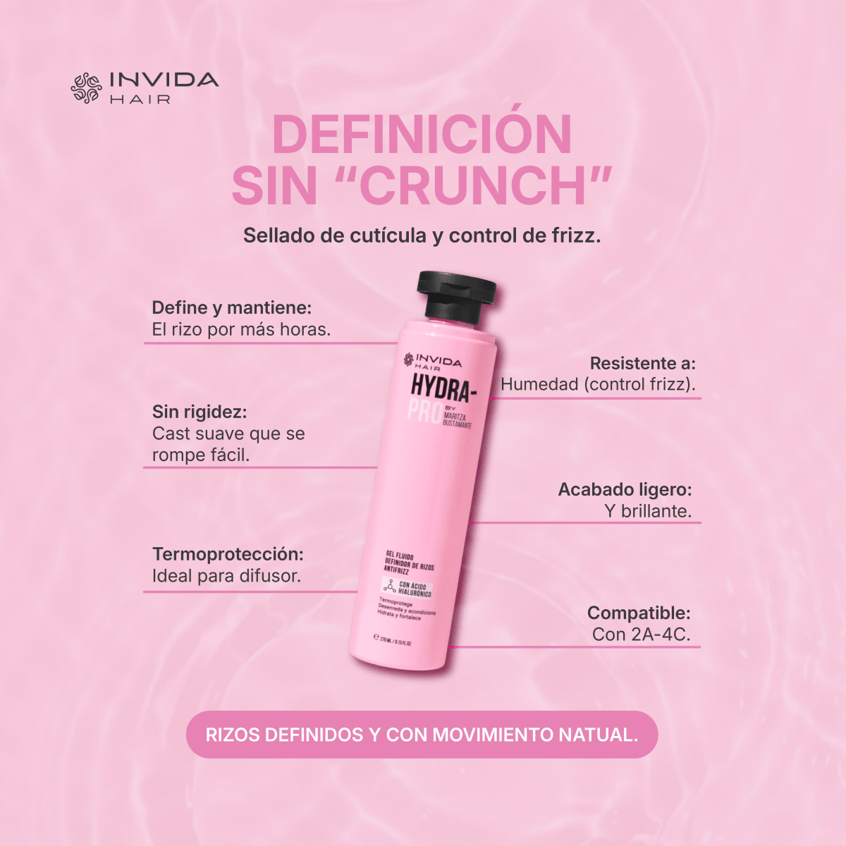 Rutina 30 días | Set Pro - Routine | + Cepillo Desheredante - Invida Hair