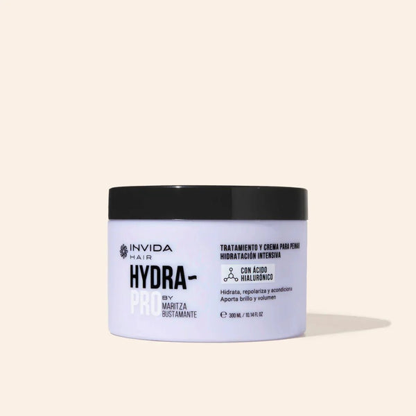 Tratamiento y Crema para Peinar Hidratación Intensiva Hydra - Pro - Invida Hair