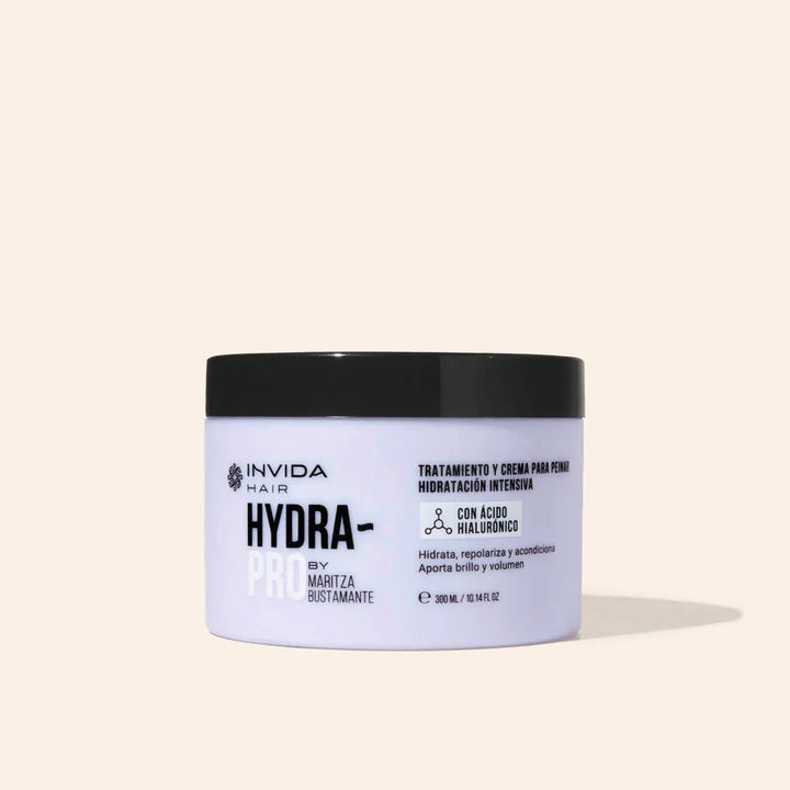 Tratamiento y Crema para Peinar Hidratación Intensiva Hydra - Pro - Invida Hair
